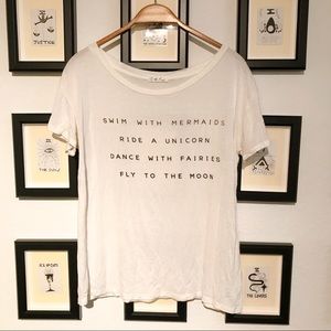 Cute t shirt with saying